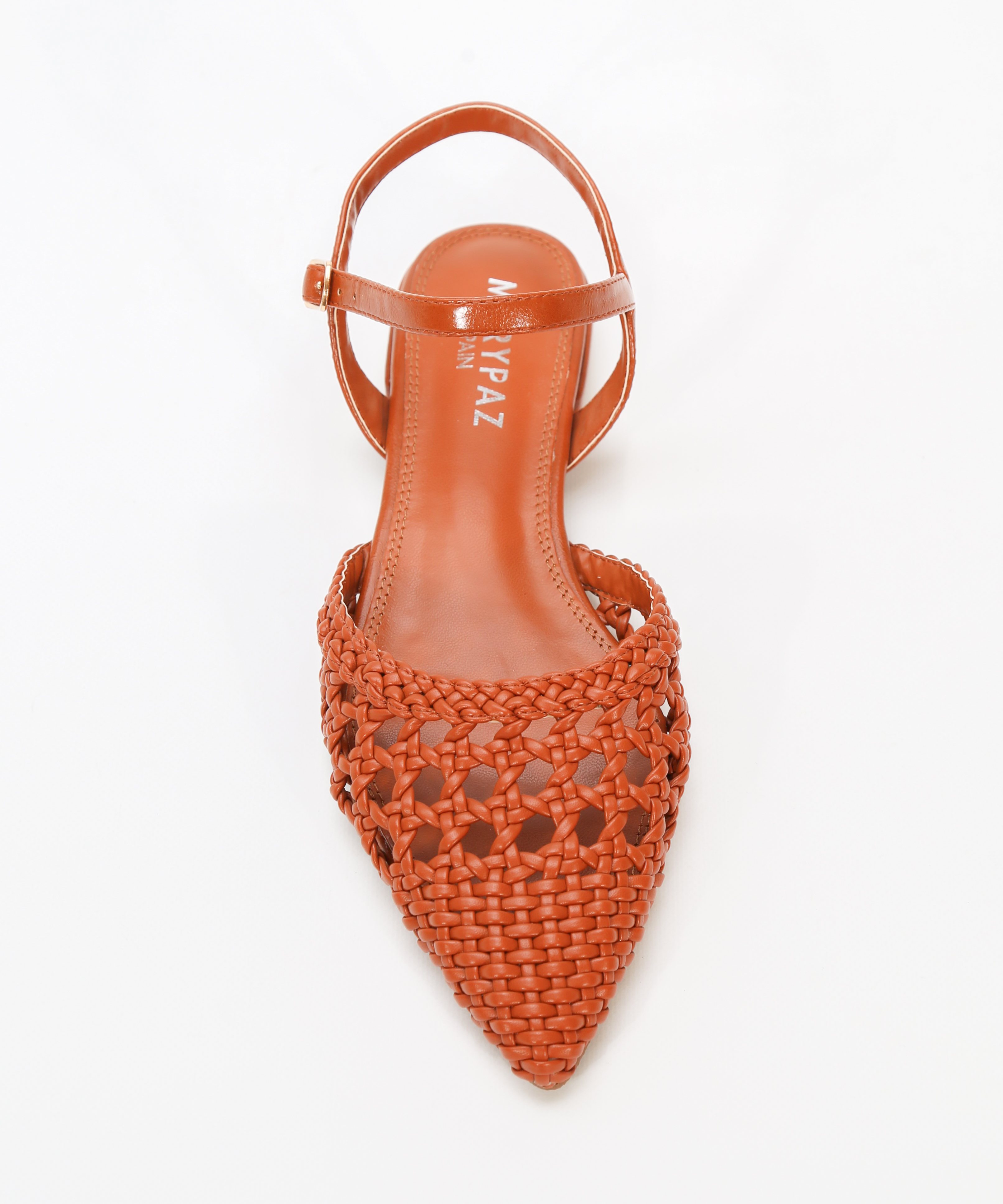 Sandalia trenzada en punta image number null